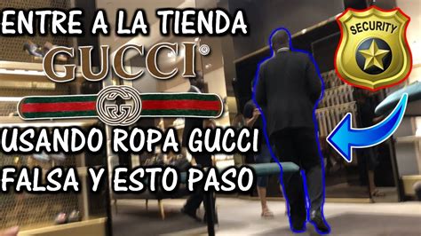 rop de gucci falsa